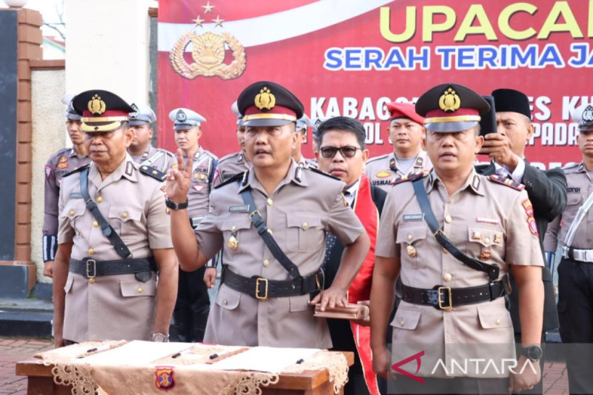 Sertijab Kabag Ops Kapolres Kubar apresiasi Kompol Jumali