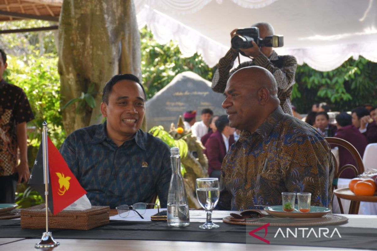 Ketua BKSAP diplomasi budaya dengan Plt Ketua Parlemen Papua Nugini