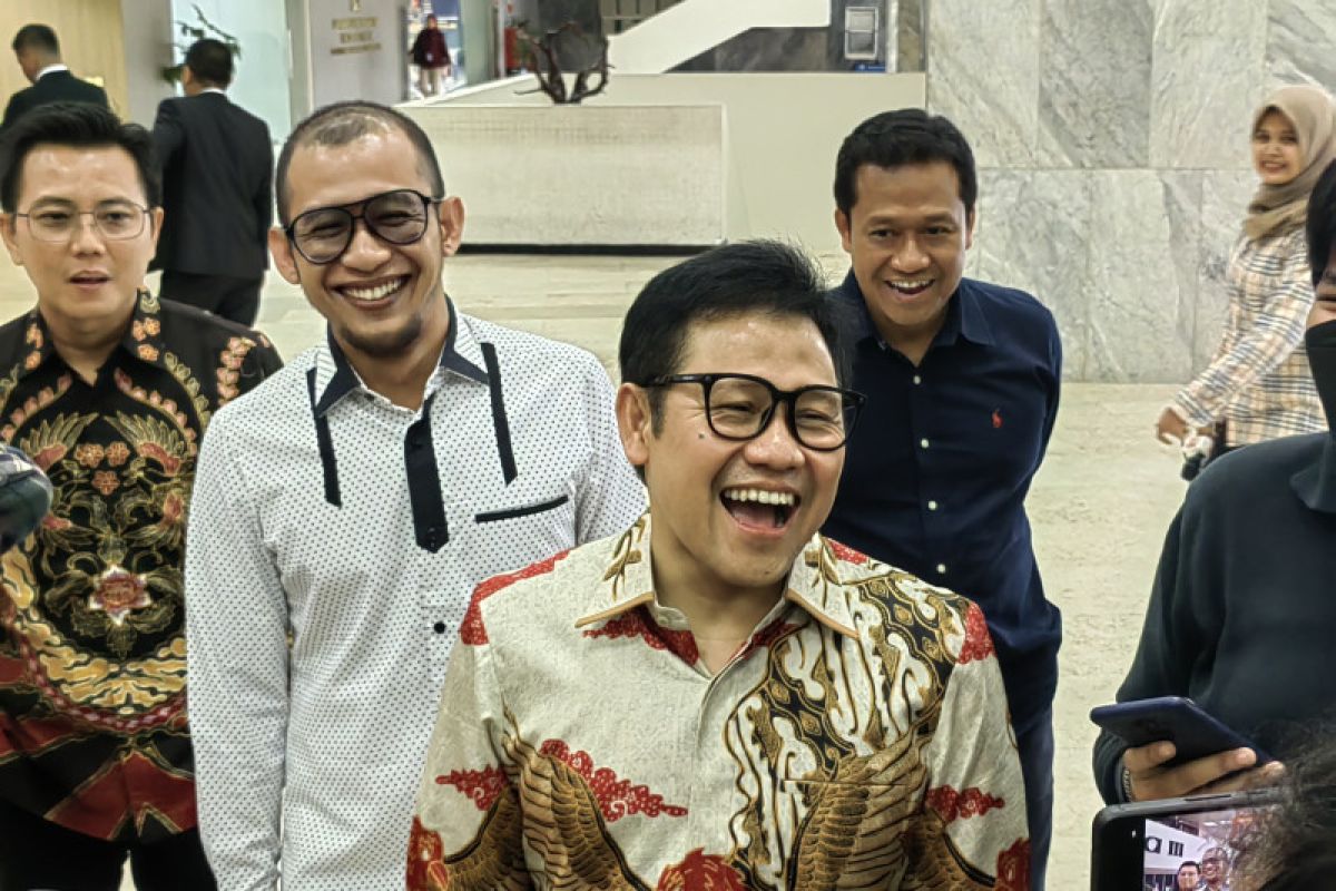 Muhaimin melapor soal koalisi PKB-Gerindra saat bertemu Jokowi