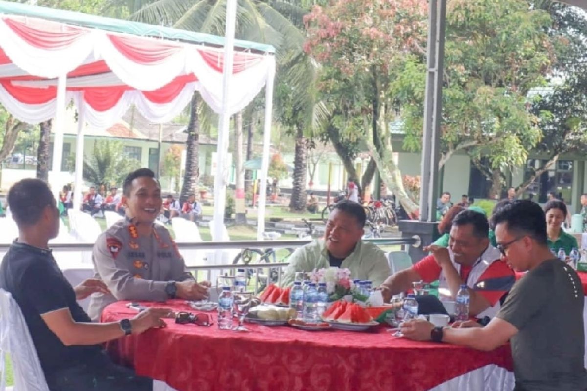 Kapolresta Deliserdang: Fun Bike HUT Korem 022/PT wujud sinergitas TNI-Polri