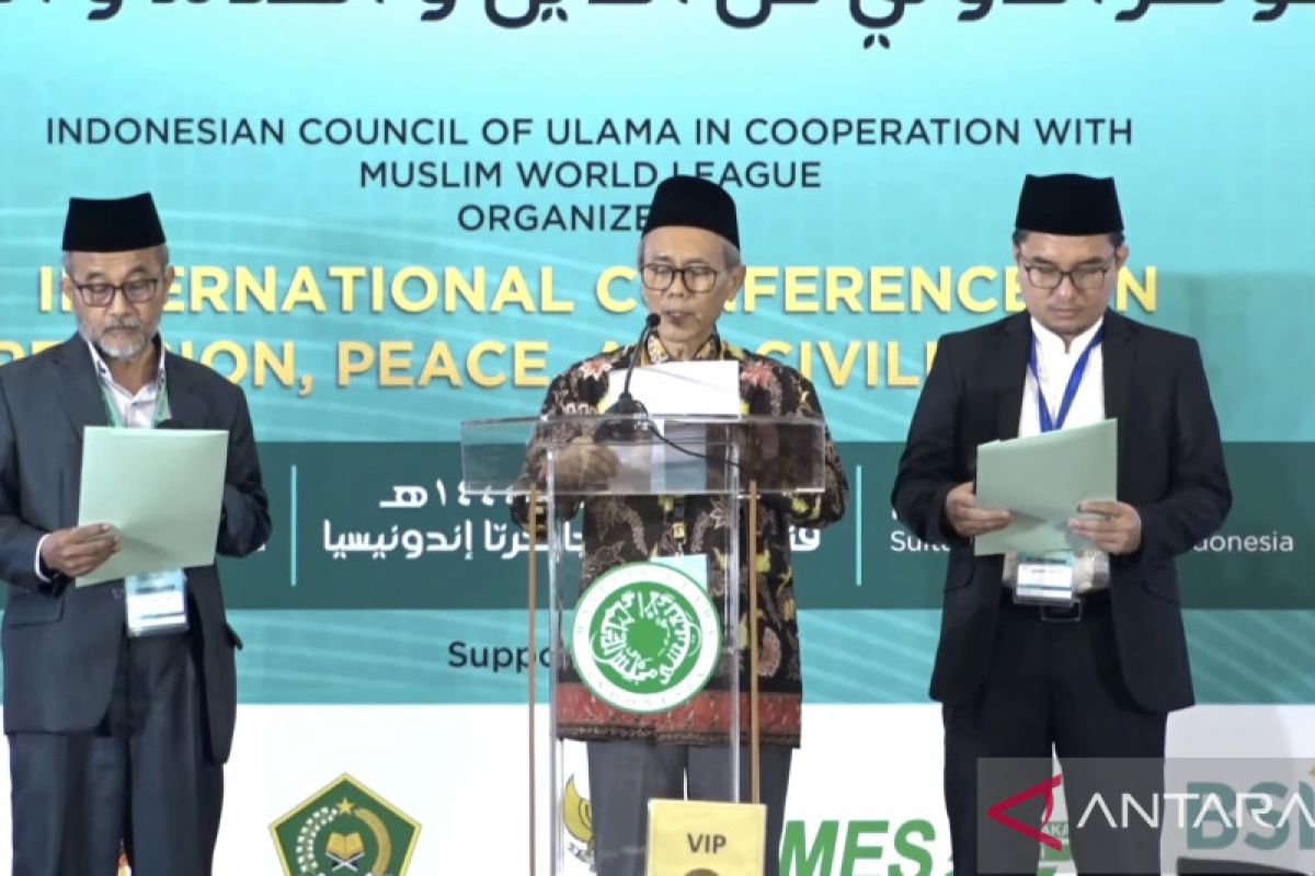 Konferensi Internasional Agama menghasilkan Deklarasi Jakarta