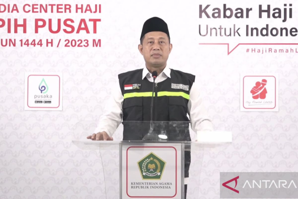 7.510  jamaah calon haji akan diberangkatkan ke Arab Saudi 24 Mei 2023