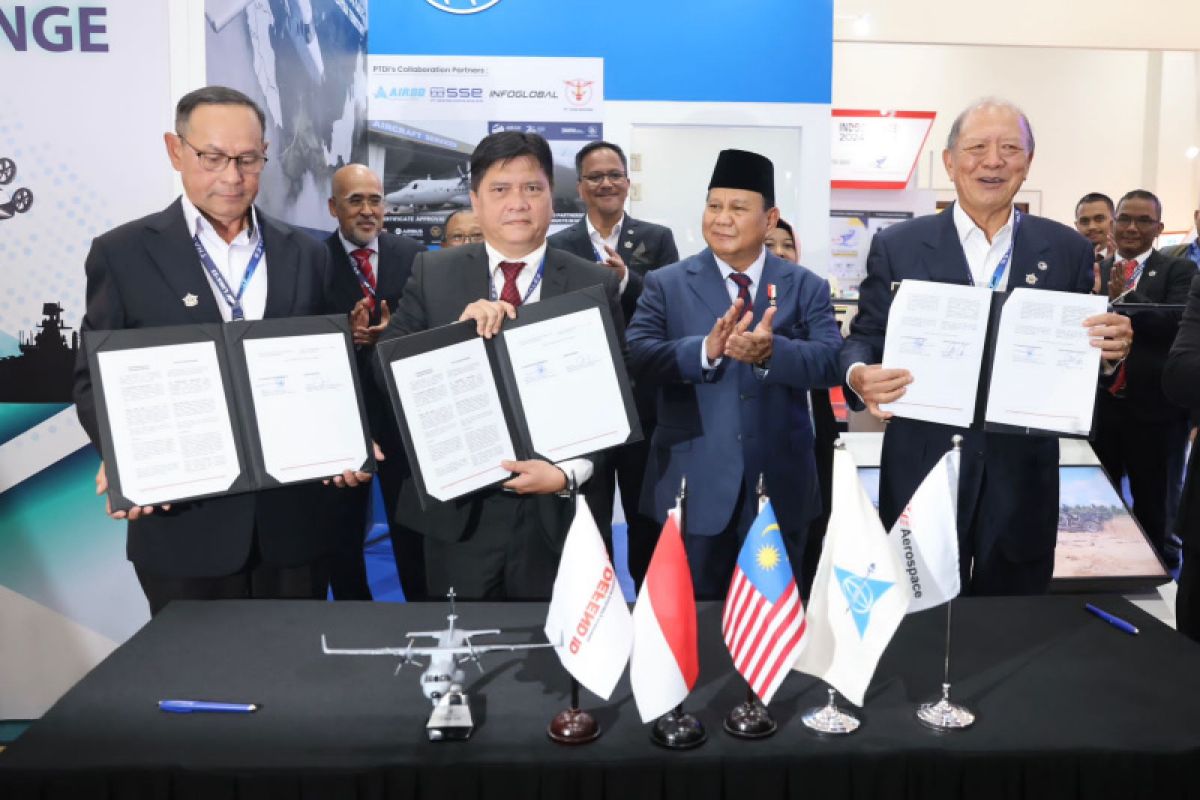 Indonesia-Malaysia sepakati dua MoU industri pertahanan di LIMA 2023
