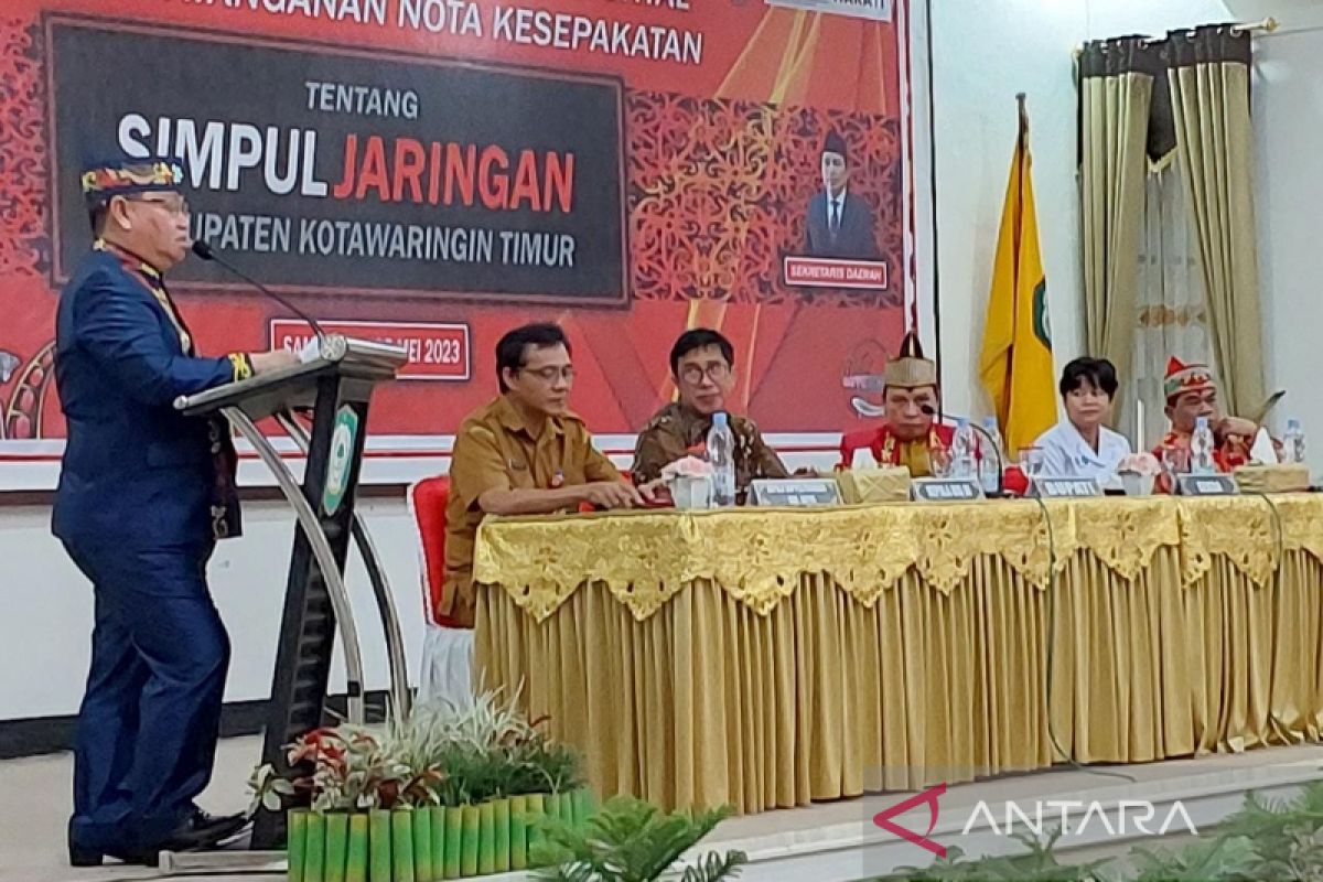 Pemkab Kotim berupaya tingkatkan status simpul jaringan