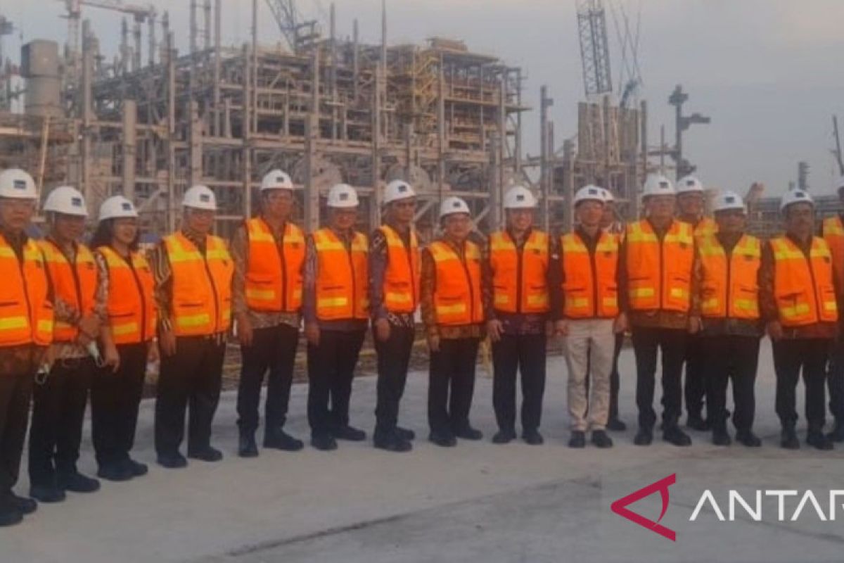 Kemenlu bersama 28 calon Dubes RI kunjungi proyek smelter PT Freeport di Gresik