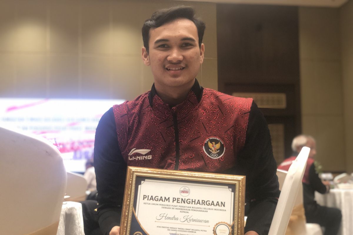 Atlet voli Hendra Kurniawan sebutkan 2023 jadi tahun miliknya