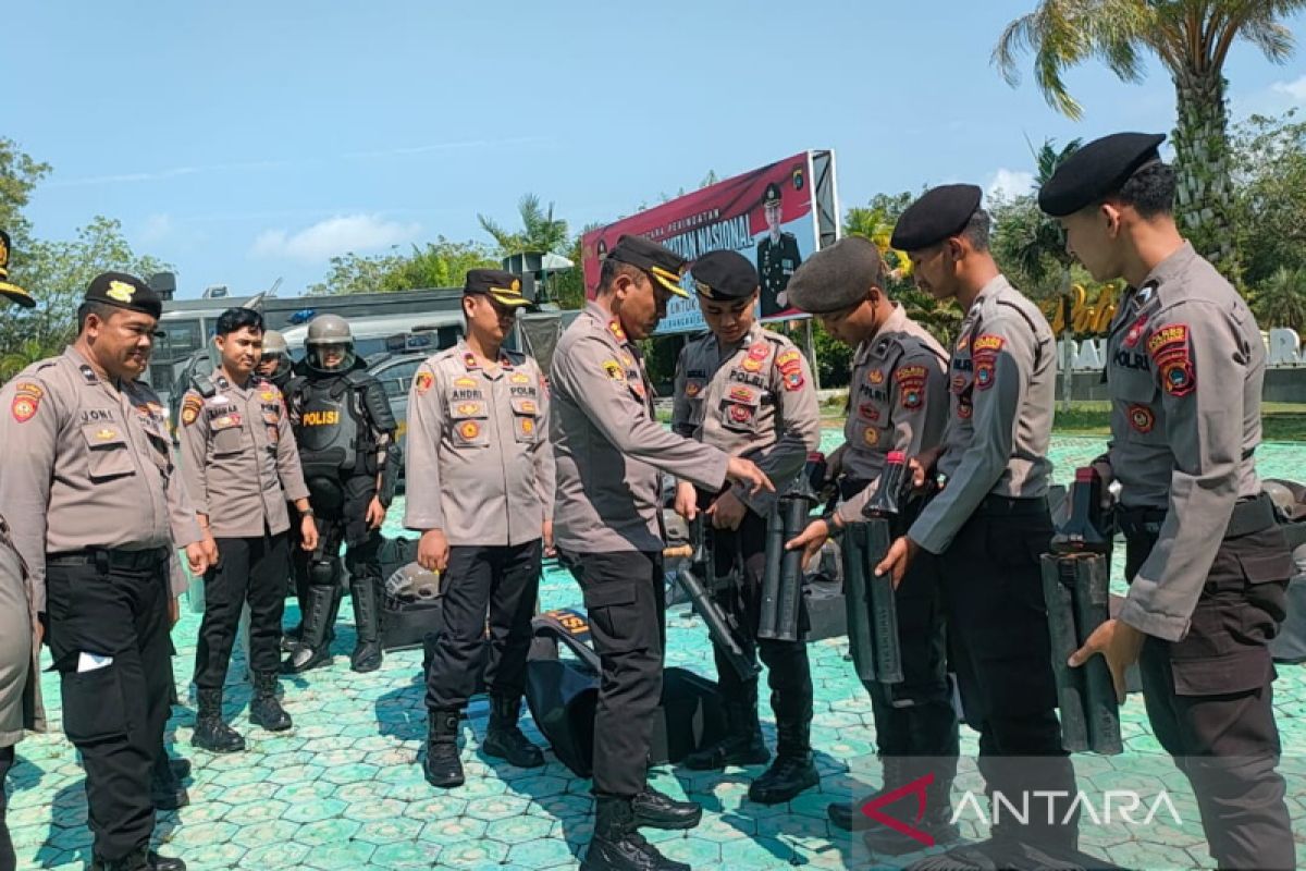 Polisi Bangka Barat siapkan sarana dan prasarana pengamanan pemilu