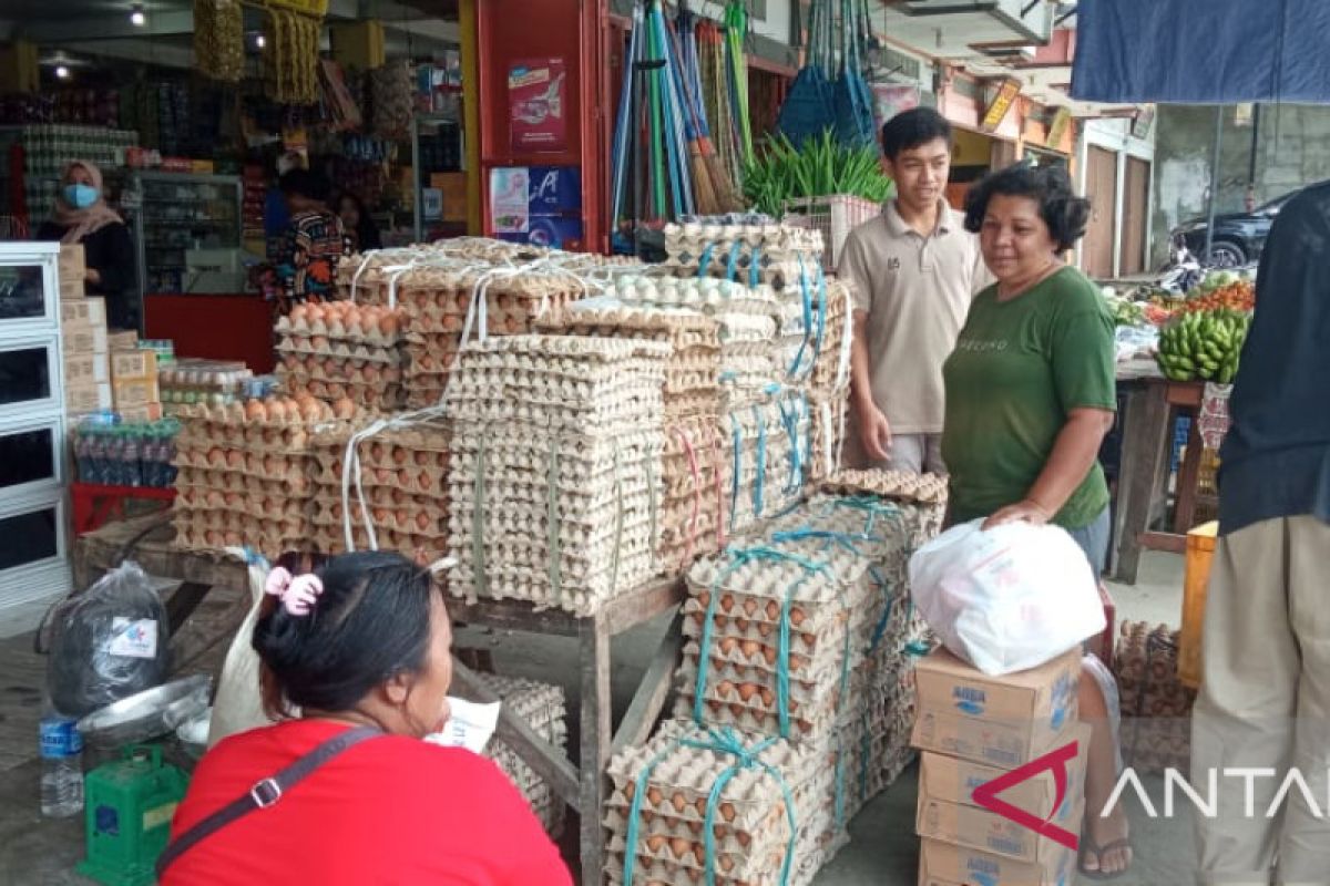 Disperindag Jayapura: Harga telur stabil Rp45 ribu per kilogram