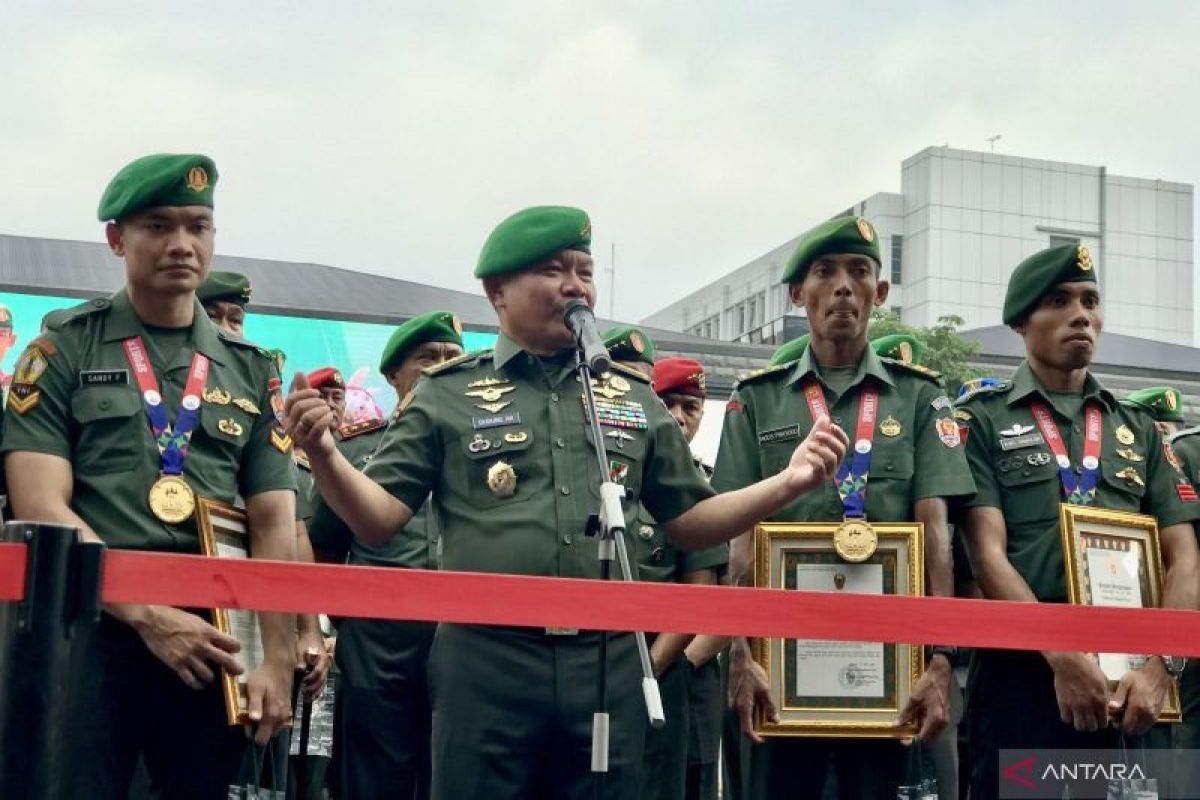 Kasad jamin prajurit TNI AD di SEA Games 2023 lebih cepat naik pangkat