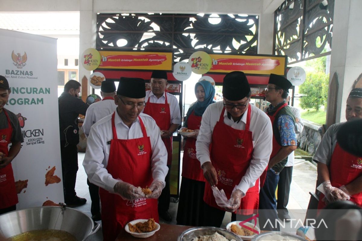 Baznas  luncurkan zakat program ZChicken untuk mustahik di Boyolali