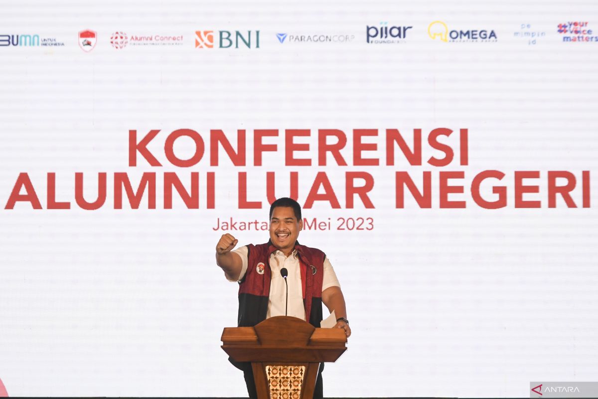 Menpora Dito hadiri Alumni Connect PPI Dunia