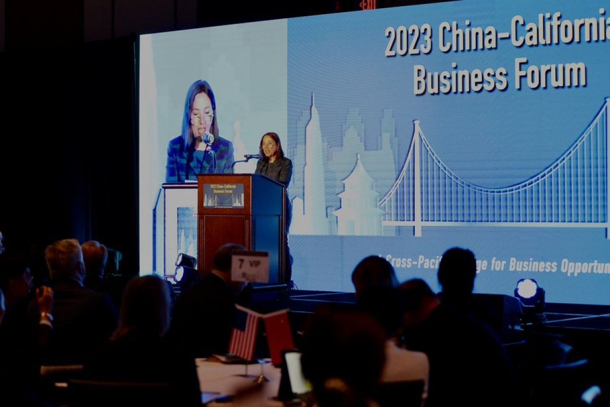 Forum Bisnis China-California kembali digelar setelah terjeda pandemi