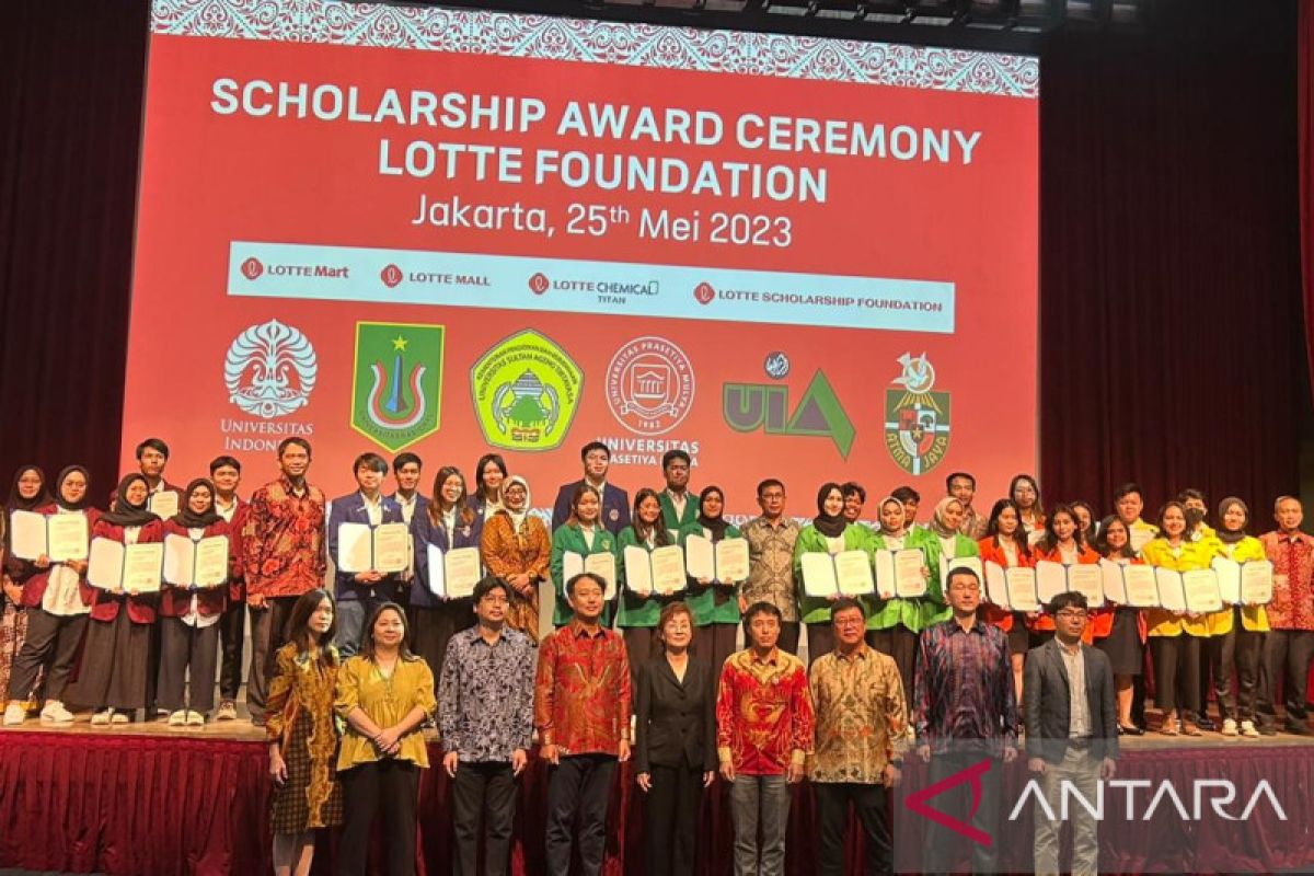 Lotte Foundation berikan beasiswa untuk mahasiswa di Indonesia