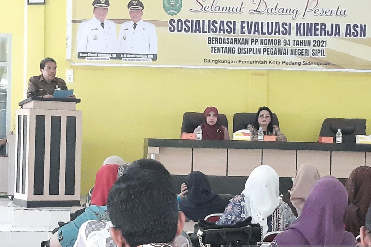 ASN Pemkot Padang Sidempuan wajib pedomani peraturan disiplin