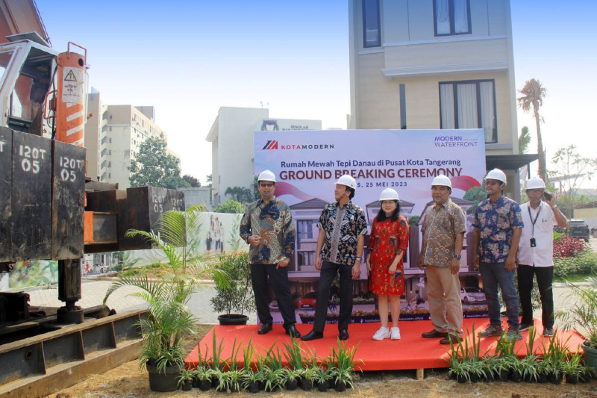 Modernland Realty mulai bangun hunian Waterfront di KotaModern