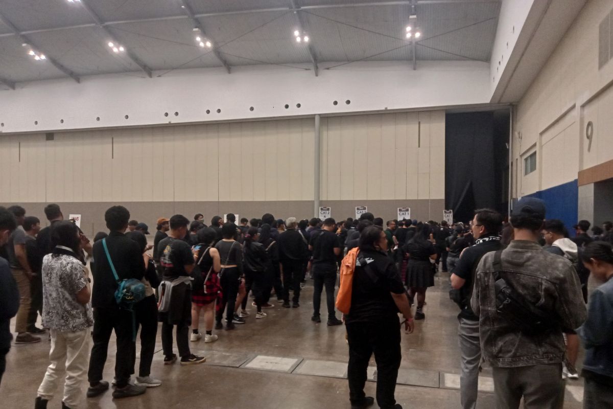 Konser BABYMETAL di ICE BSD mulai dipadati penonton