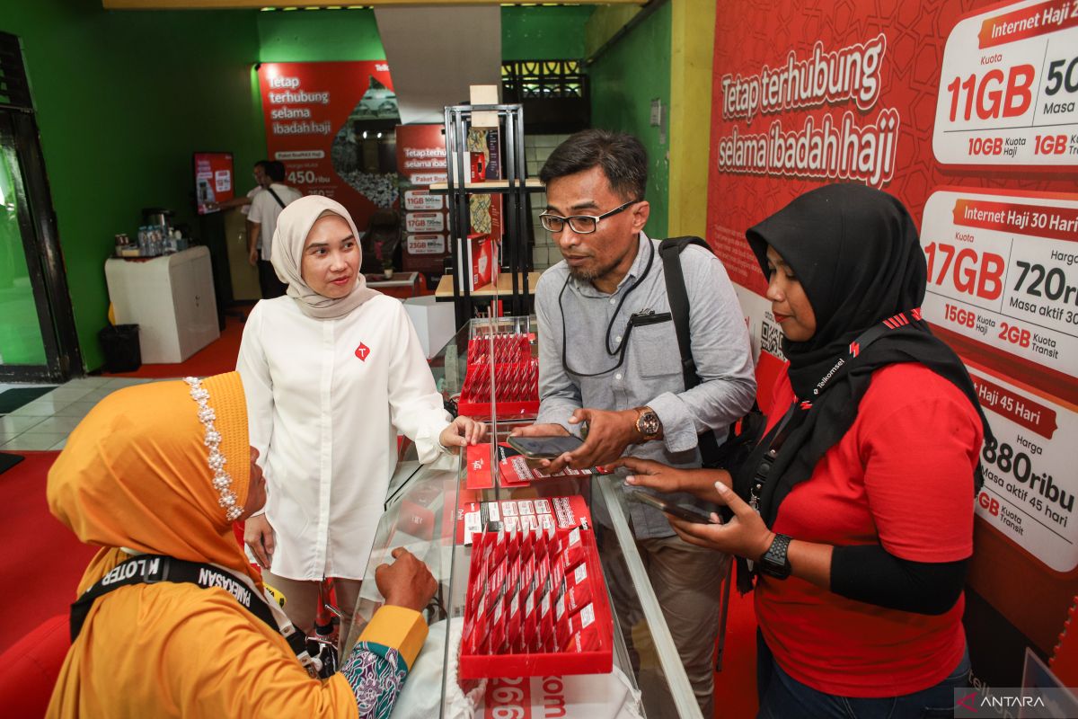 Haji 2023, Telkomsel buka tiga posko layanan