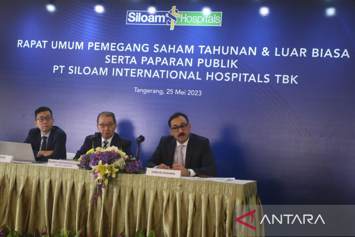 RUPST Siloam Hospital Tangerang tetapkan bagi dividen Rp255 miliar