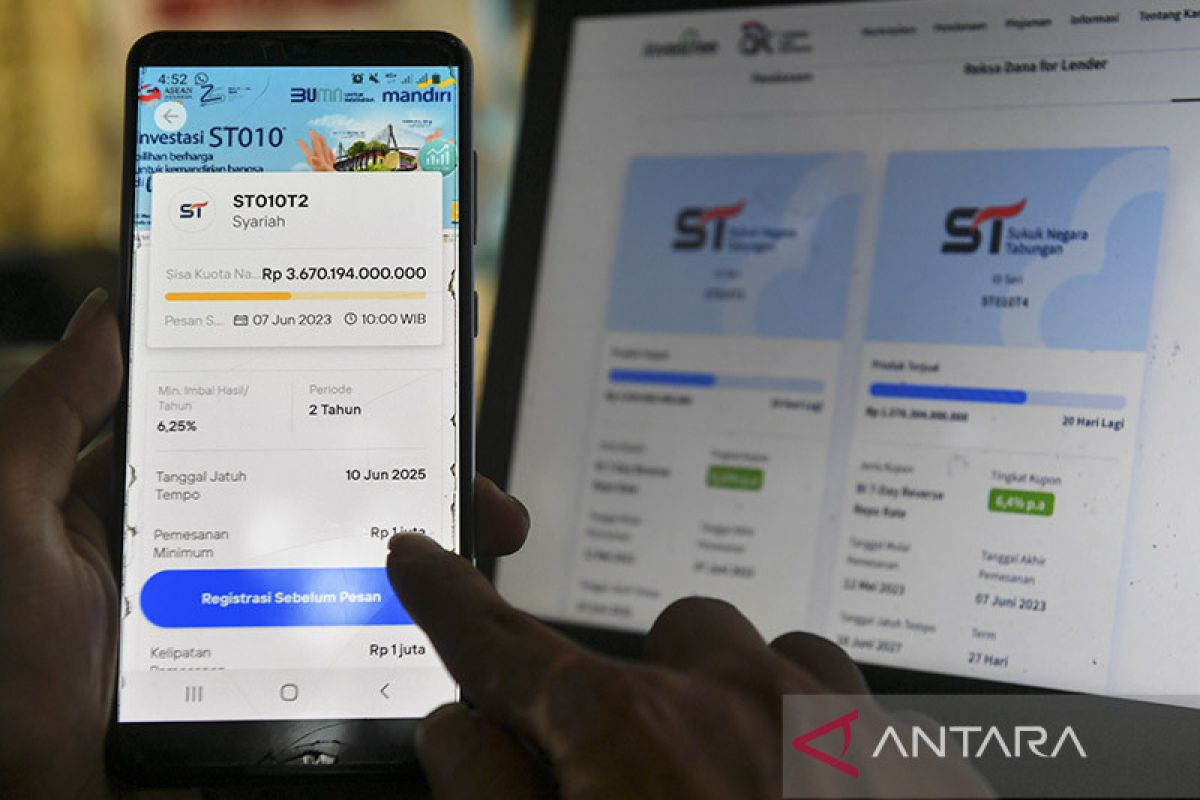 Pemerintah serap dana Rp6 triliun dari lelang 6 seri sukuk negara