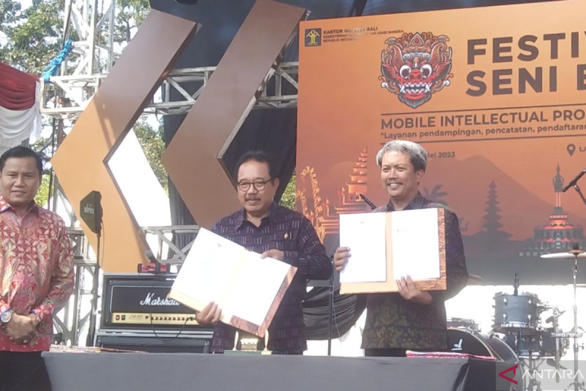 Tujuh produk budaya Bali raih sertifikat kekayaan intelektual