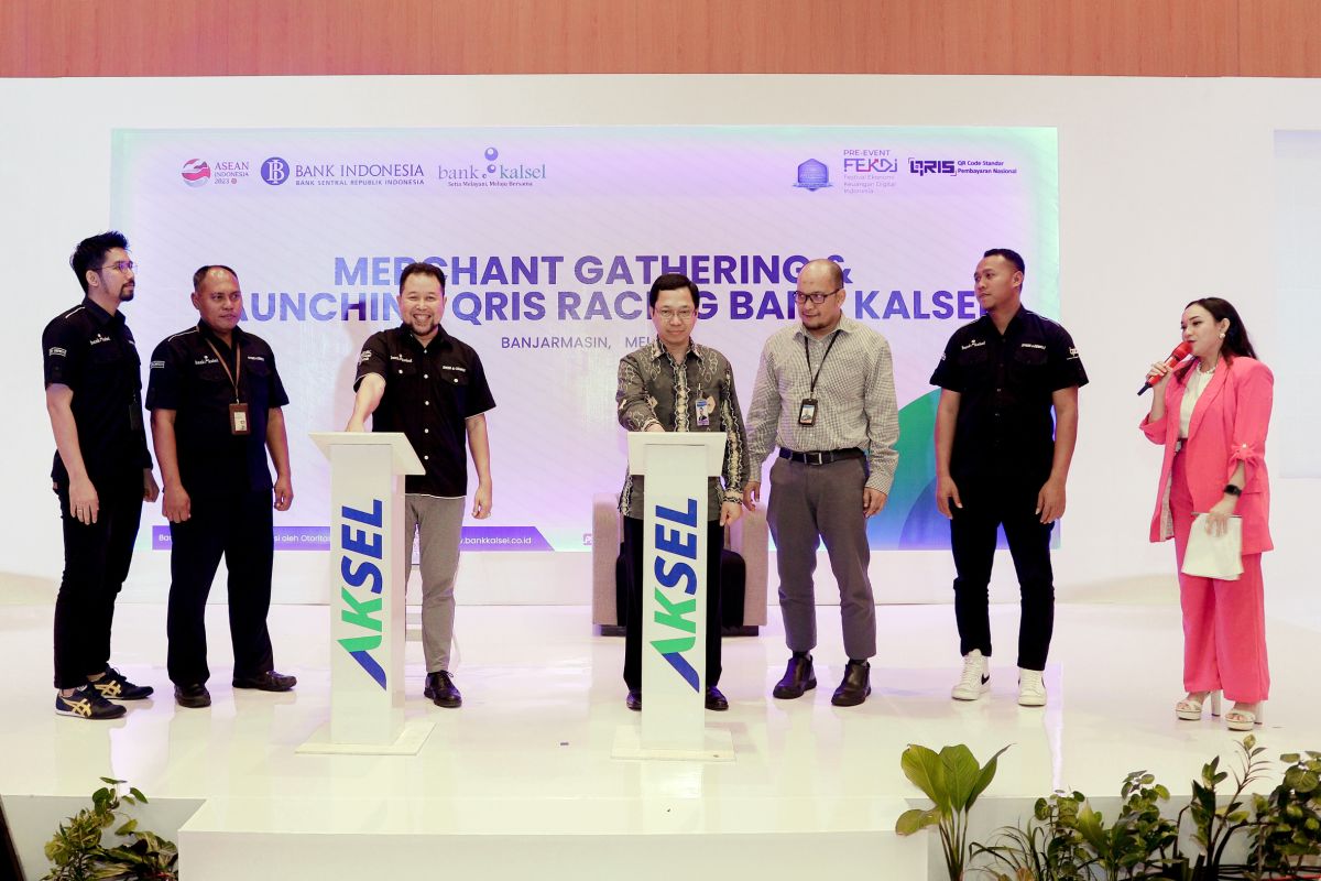 Kolaborasi Bank Kalsel dan Bank Indonesia gelar lomba QRIS Racing 2023
