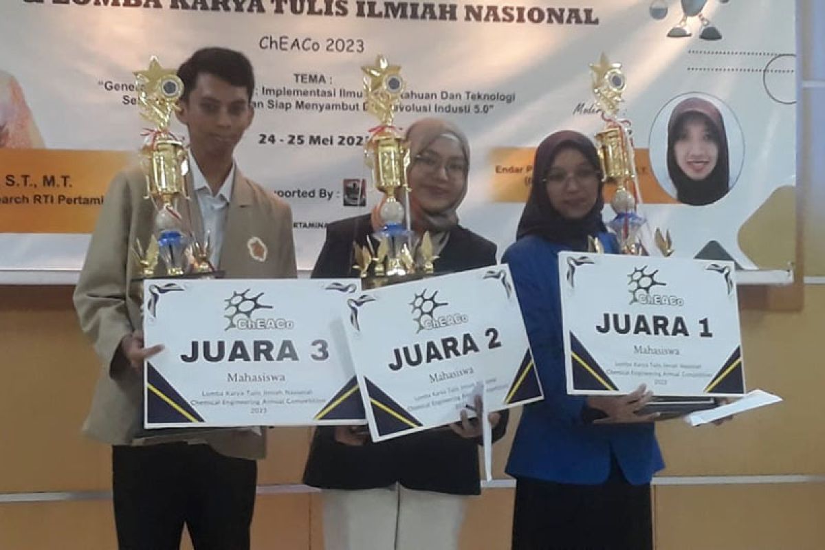 Berkat buah naga, tim Teknik Kimia UMP juara 1 LKTI Nasional CheACo