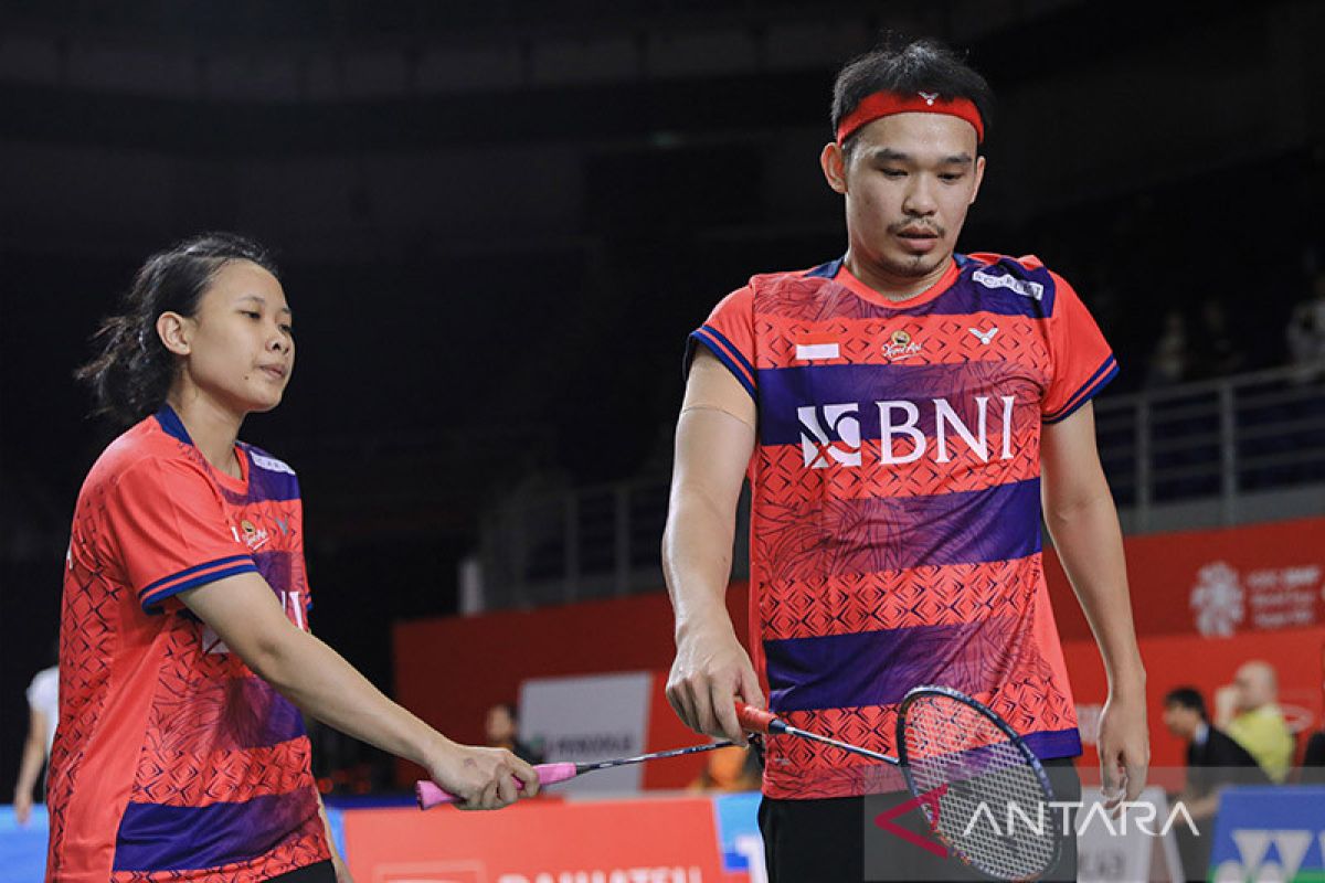 Langkah Rinov/Tari dijegal unggulan ketiga di perempat final Malaysia Masters 2023