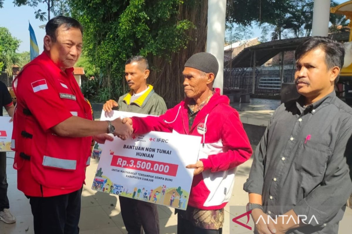 PMI perpanjang pelayanan kemanusiaan warga penyintas gempa Cianjur sampai Agustus