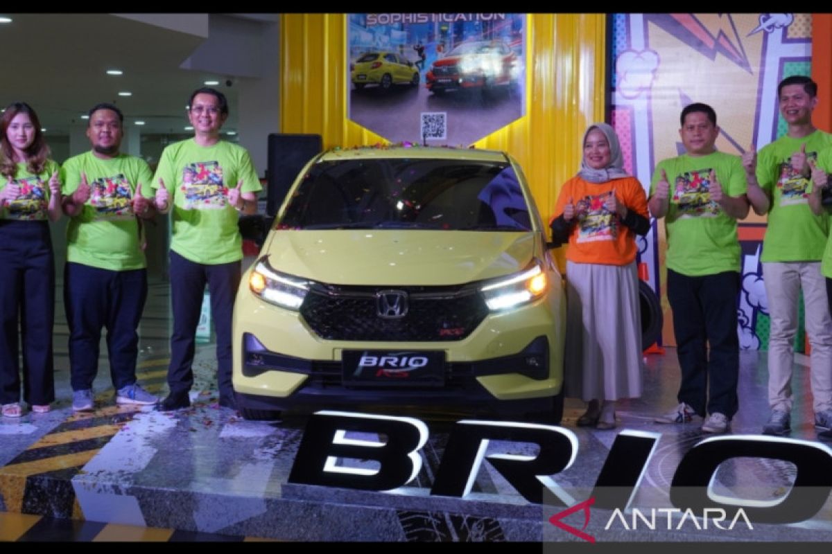 New Honda Brio mulai dipamerkan di Kota Palembang