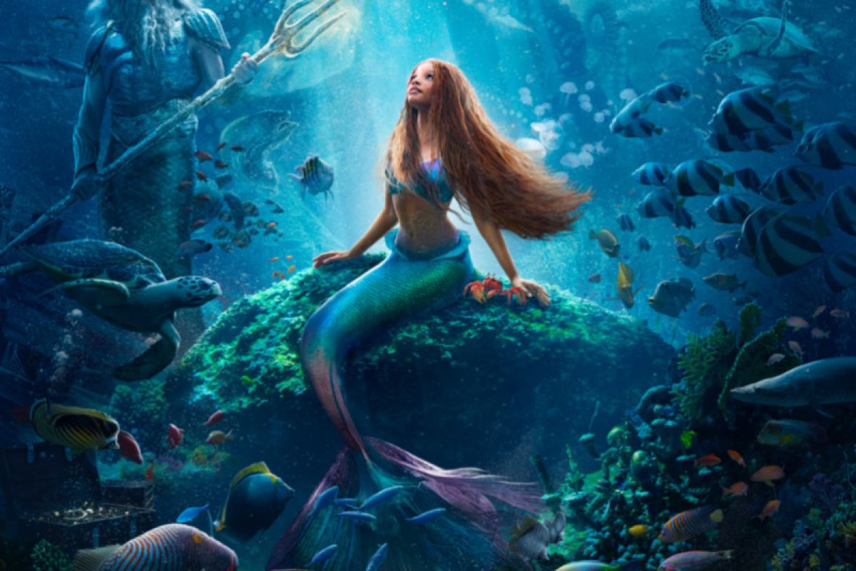 Film "The Little Mermaid" membawa nostalgia dengan visual dan musik yang apik