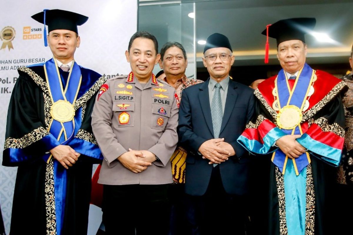 Kapolri apresiasi Irjen Pol Dadang jadi Guru Besar UMSU