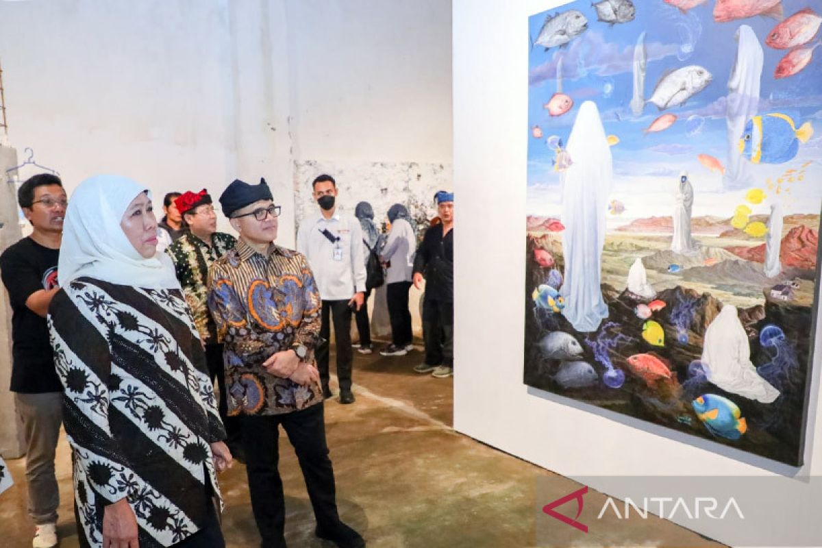 Khofifah: Pameran ArtOs di Banyuwangi penyemangat pegiat seni berkarya