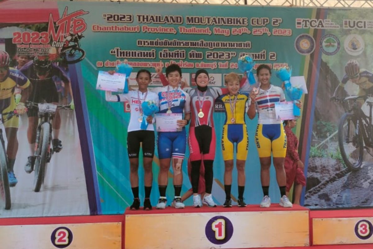 MTB Indonesia tunjukkan konsistensi dengan raih dua emas di Thailand