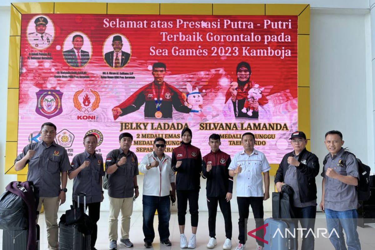 Pemprov Gorontalo sambut atlet peraih medali di SEA Games