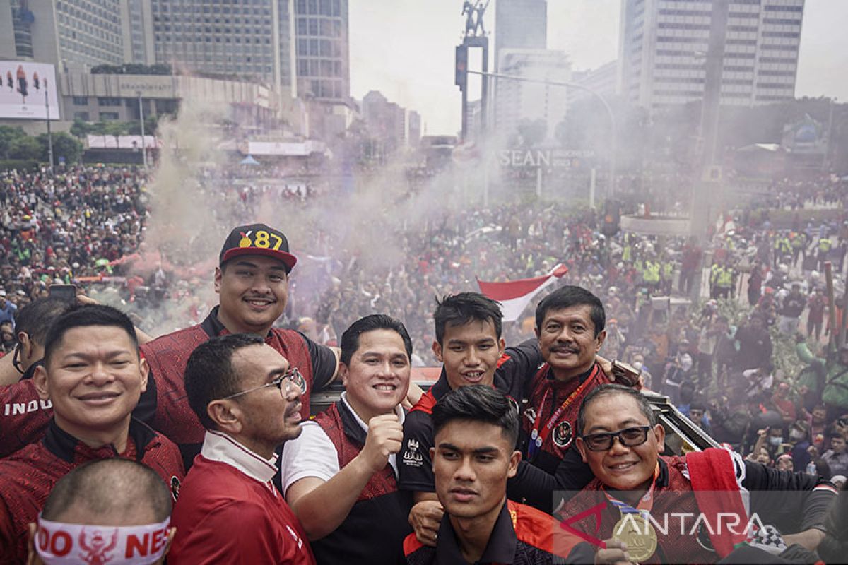 Indonesia dan Malaysia tergabung di grup B dalam Piala AFF U-23 2023