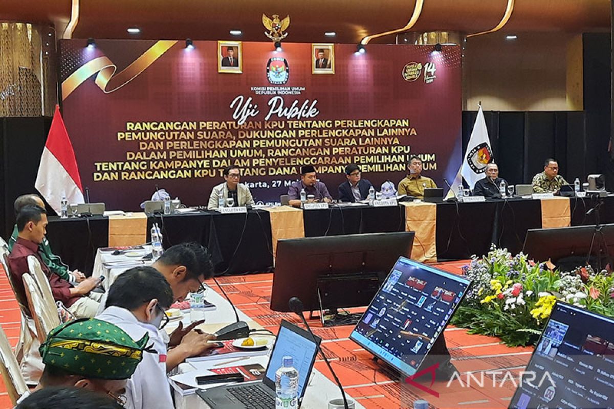 KPU akan atur sumbangan uang elektronik dana kampanye Pemilu 2024