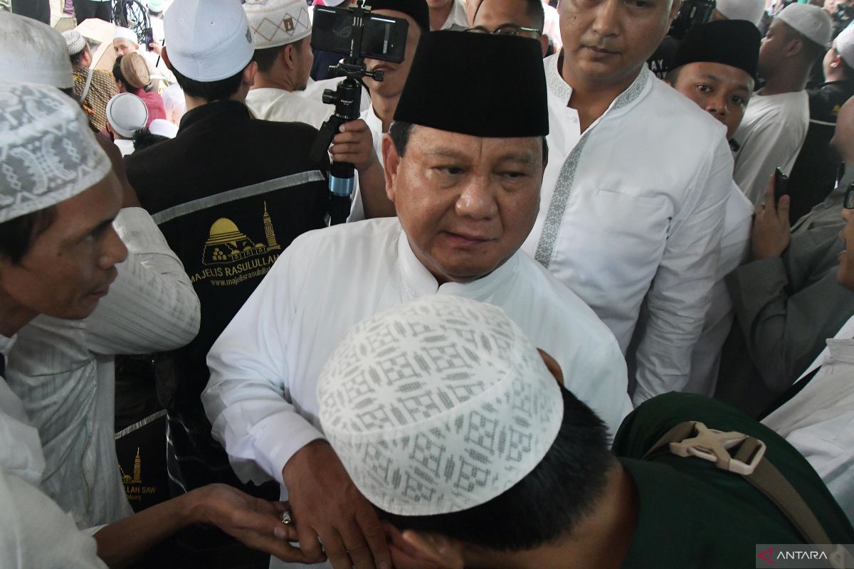 Prabowo Subianto : InSya-Allah, saya akan maju sebagai capres