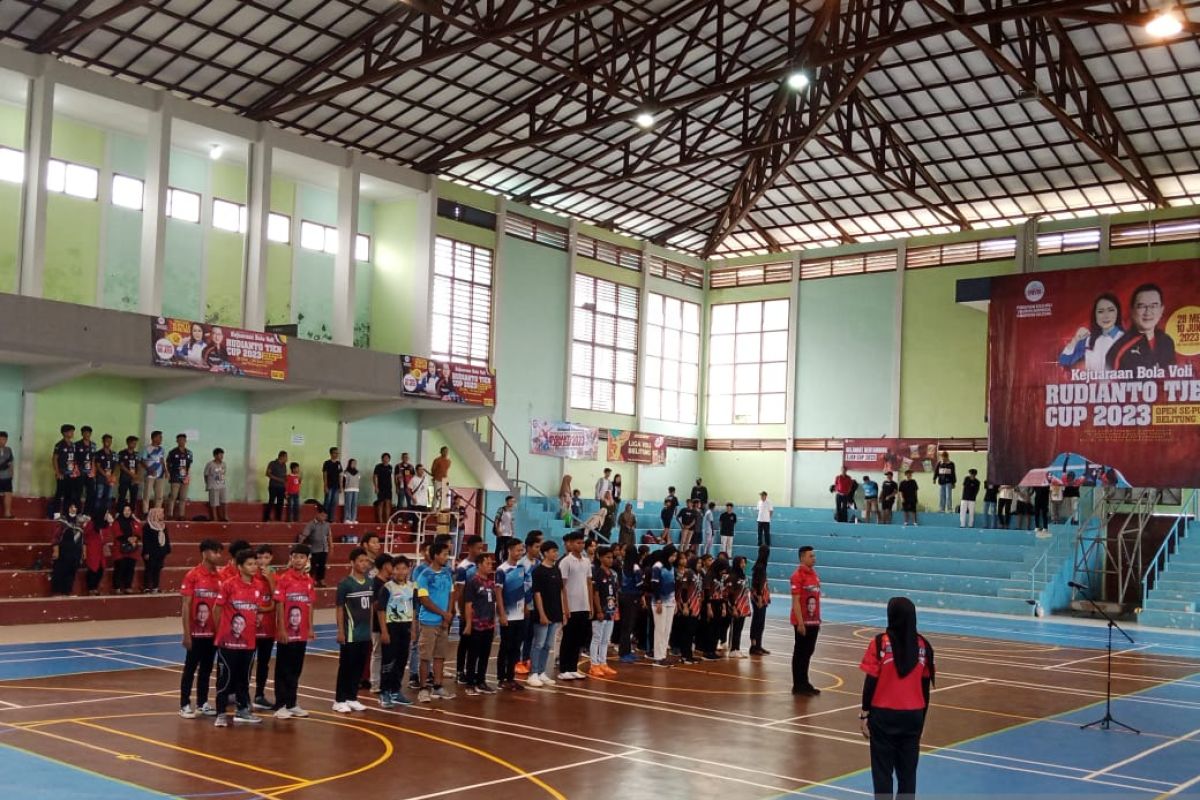 41 tim ikuti kejuaraan bola voli Rudianto Tjen Cup 2023 di Belitung