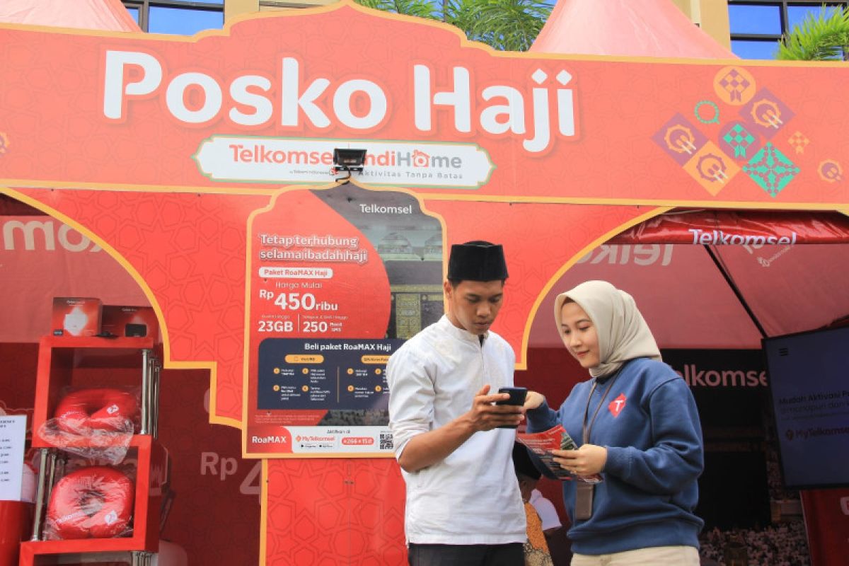 Telkomsel hadirkan paket RoaMAX Haji serta operasikan GraPARI Mekkah dan Posko Layanan Haji di Arab Saudi