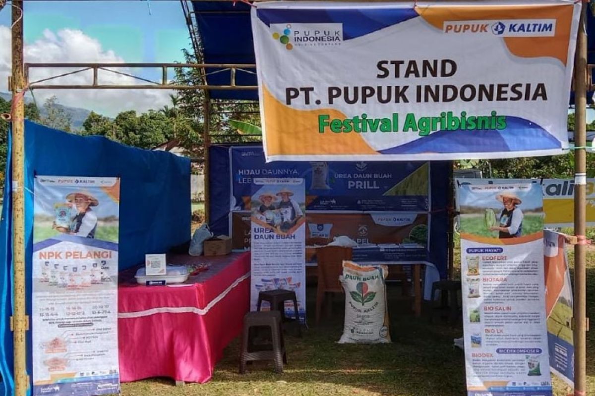 Meriahkan Festival Agribisnis 2023, Pupuk Kaltim edukasi pemupukan berimbang