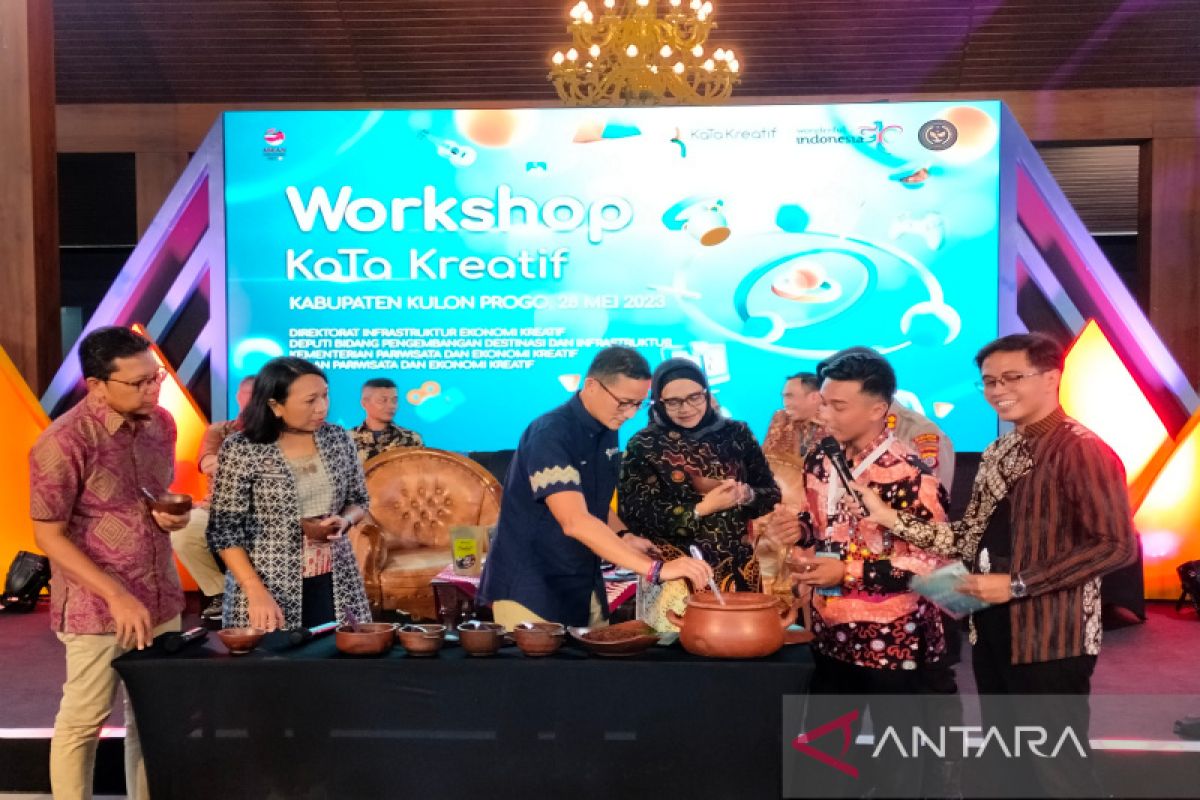 Menparekraf dorong pelaku ekonomi kreatif Kulon Progo berinovasi