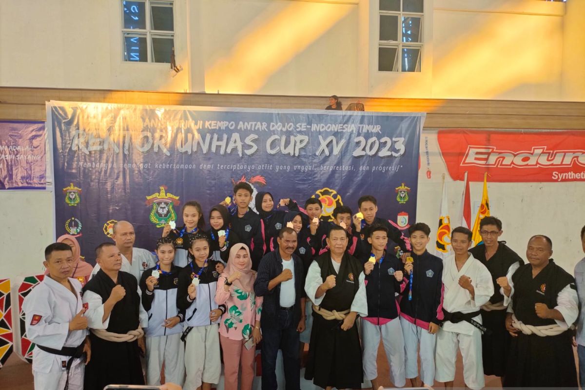 Atlet Asal Sultra Sabet 20 medali di Kerjurnas Shorinji Kempo RUC Makassar