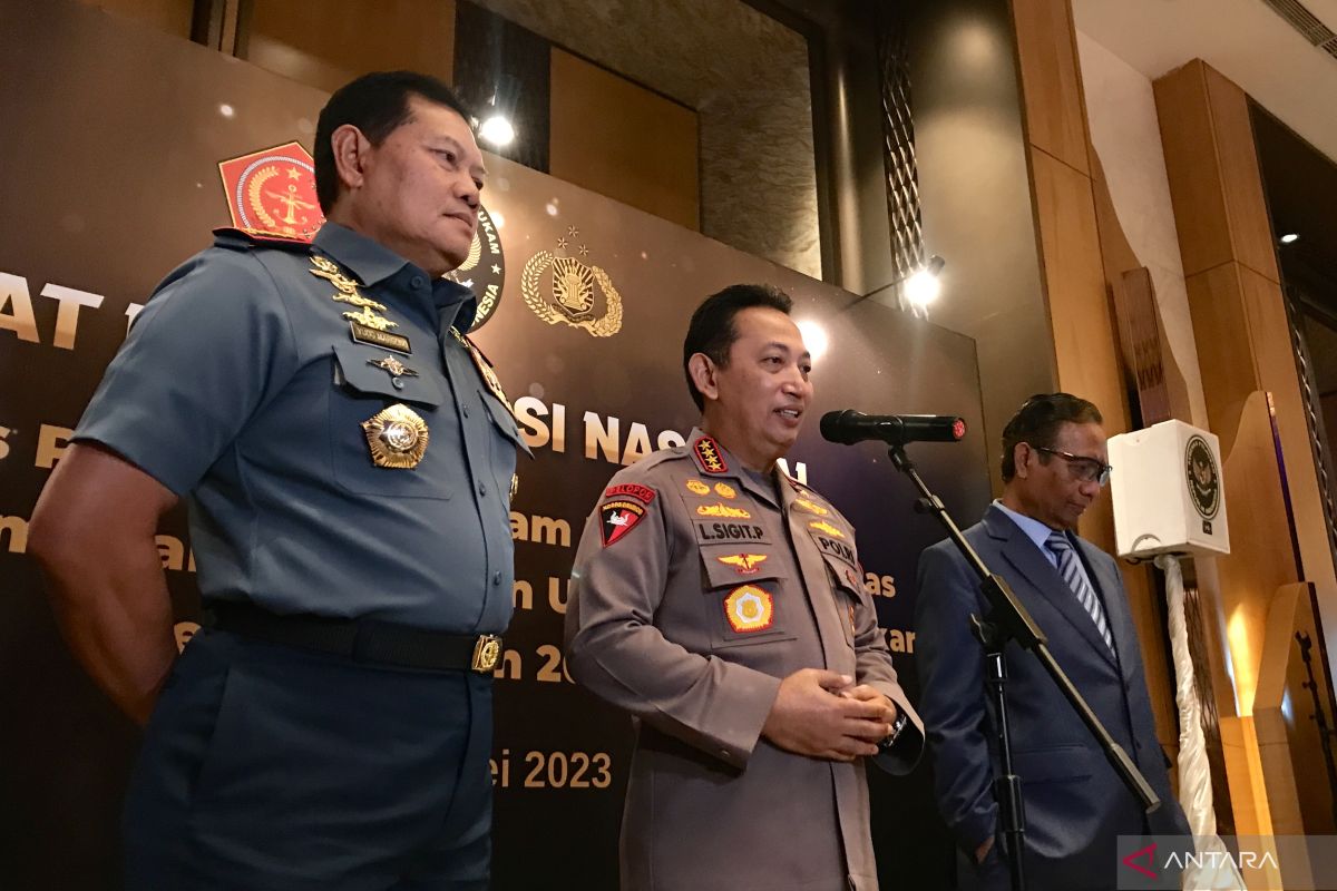 Polri masih rapat tentukan langkah terkait dugaan bocornya putusan MK terkait sistem pemilu