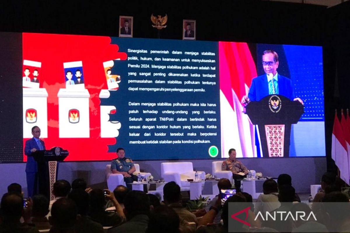 Menkopolhukam tekankan sinergitas-netralitas TNI-Polri songsong pemilu