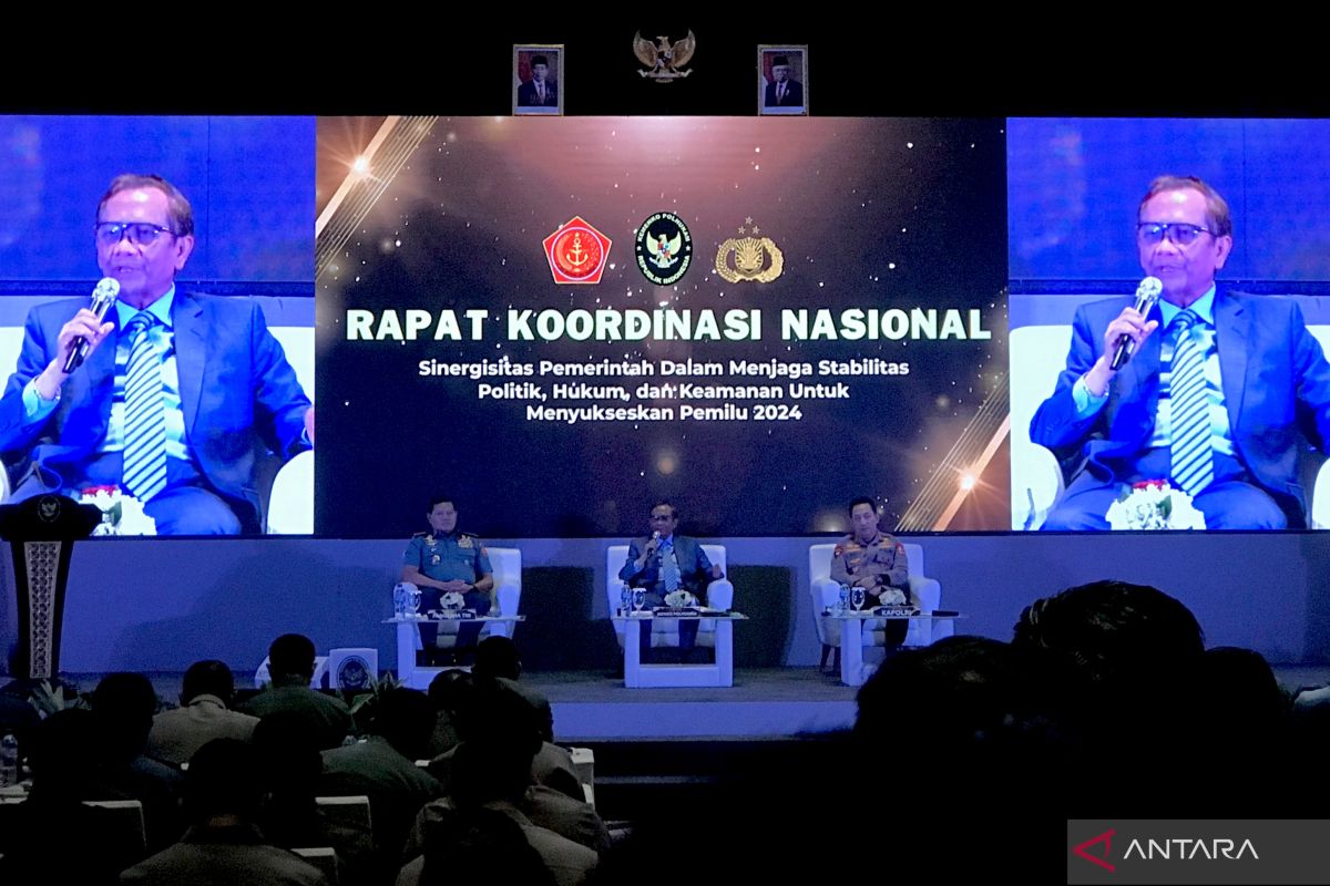 Mahfud MD: Aturan kampanye jelas, TNI dan Polri tinggal mengikuti