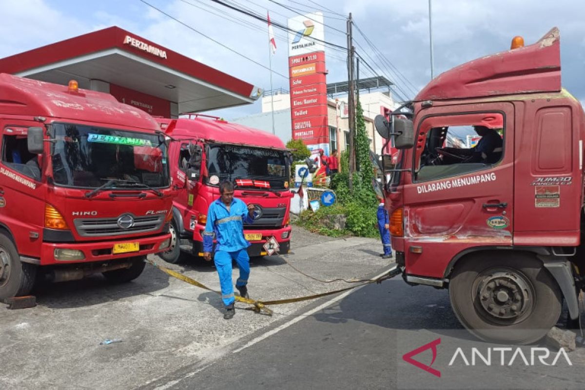 Pertamina jamin distribusi BBM lancar pasca kecelakaan mobil tangki di Manado