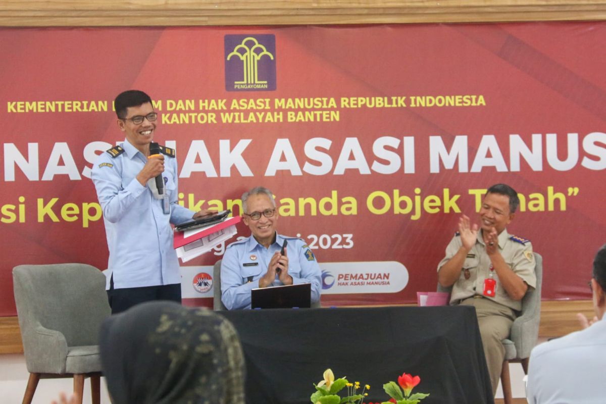 Banyaknya Pelanggaran Terkait Pertanahan, Kemenkumham Banten Berikan Diseminasi HAM