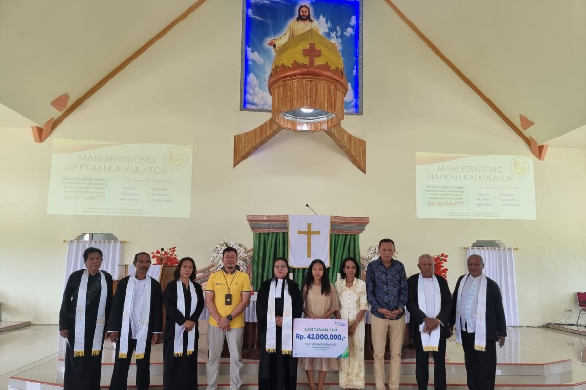 BPJamsostek Maluku santuni pegawai organik Gereja Protestan Maluku