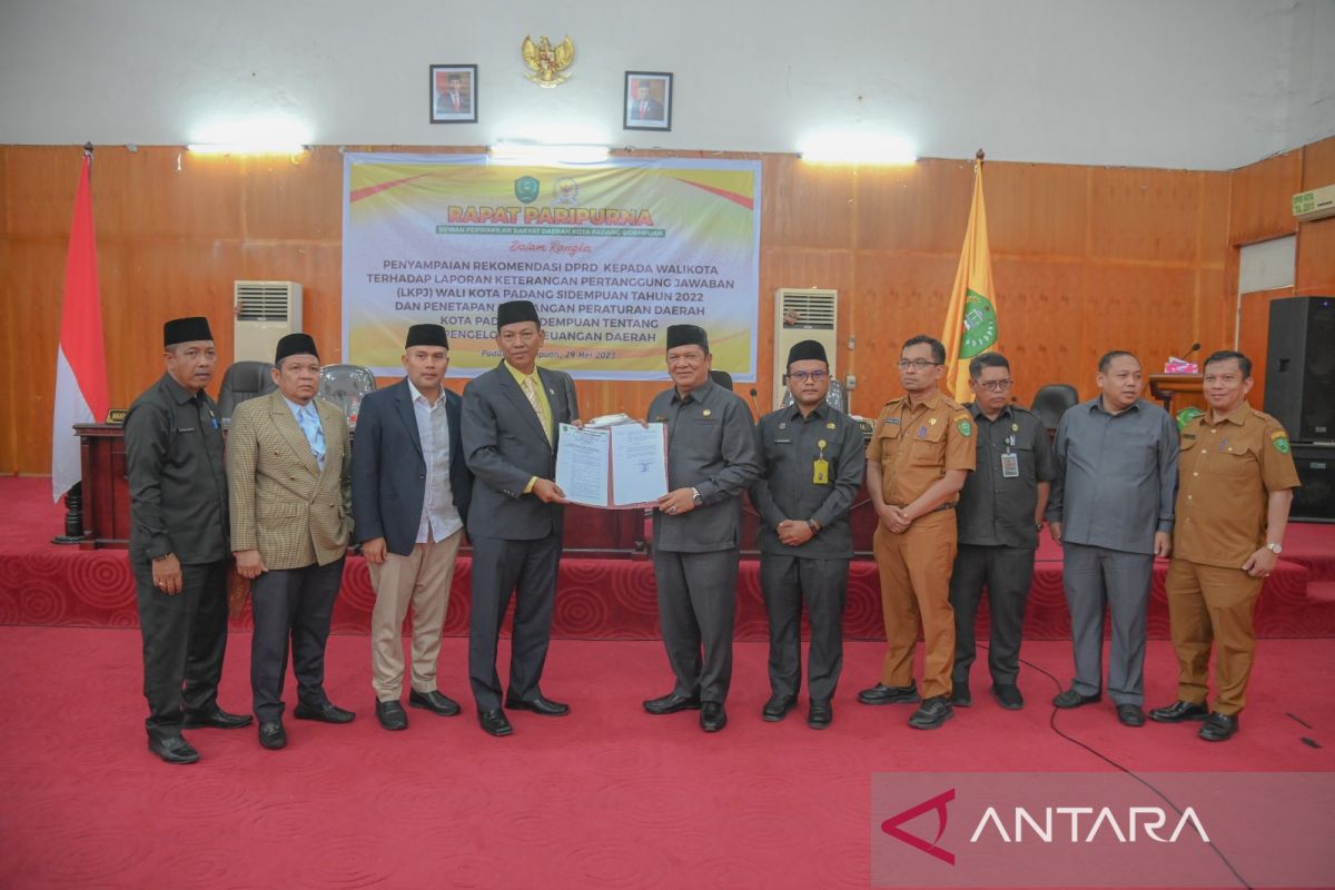 Pemkot terima rekomendasi DPRD Kota Padang Sidempuan terkait LKPj wali kota