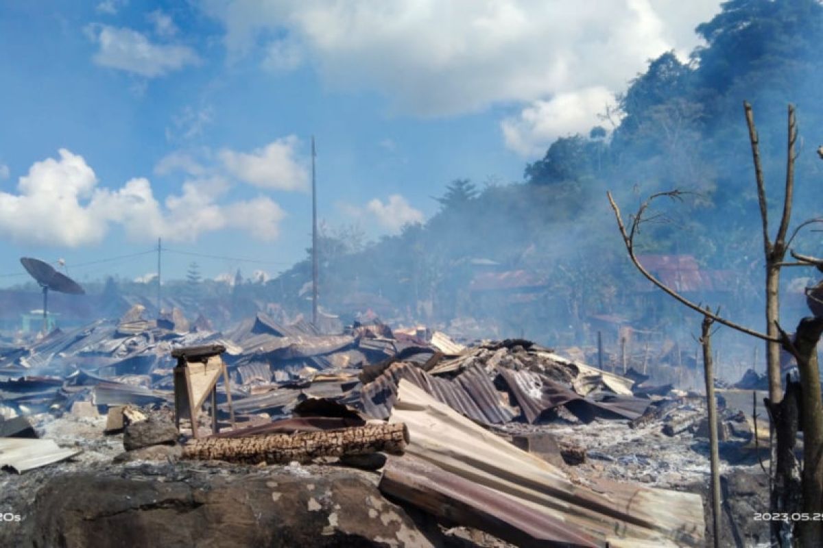 24 rumah di Sumbawa ludes terbakar